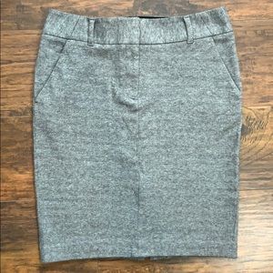 LOFT Cotton Tweed Skirt Women’s 10